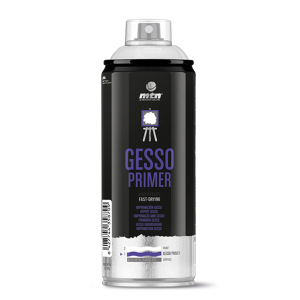 Pintura spray montana imprimacion gesso
